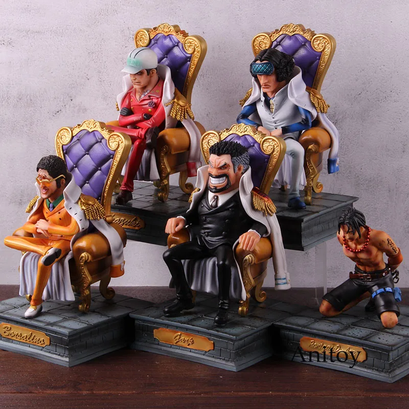 Одна деталь фигурки GK статуя сидя вер. Sengoku Kuzan Issho Borsalino Sakazuki Ryokugyu Ace фигурка ПВХ Коллекционная модель игрушки