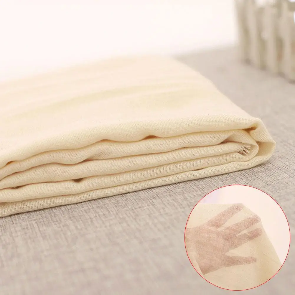

Ultra-fine Cotton Cheese Gauze Unbleached Cheese Cloth Is Best For Cooking Food Cheese Cloth Making Nut Milk Bag Filter Wine Mak
