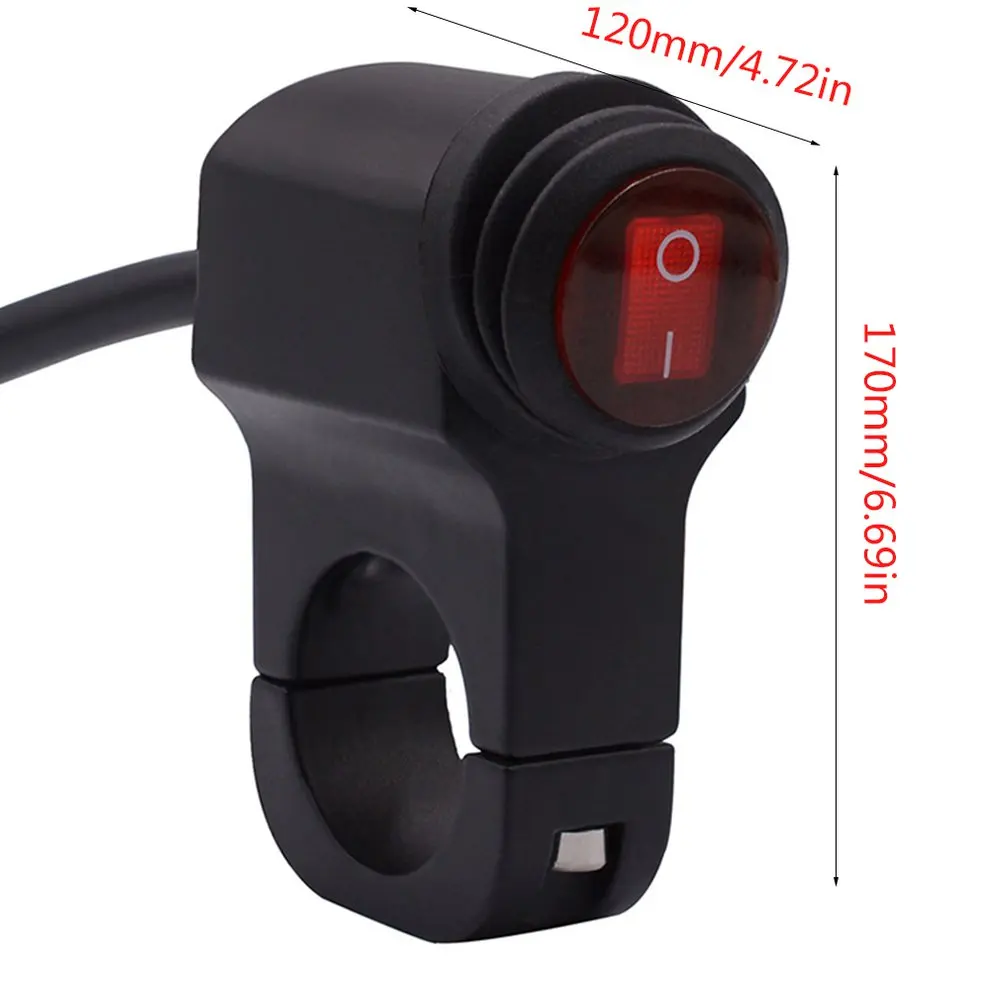 CS-677A1 переключатель мотоцикла модифицированный алюминиевый самосброс Кран кнопочный переключатель пламенный рожок стартовый переключатель аксессуары