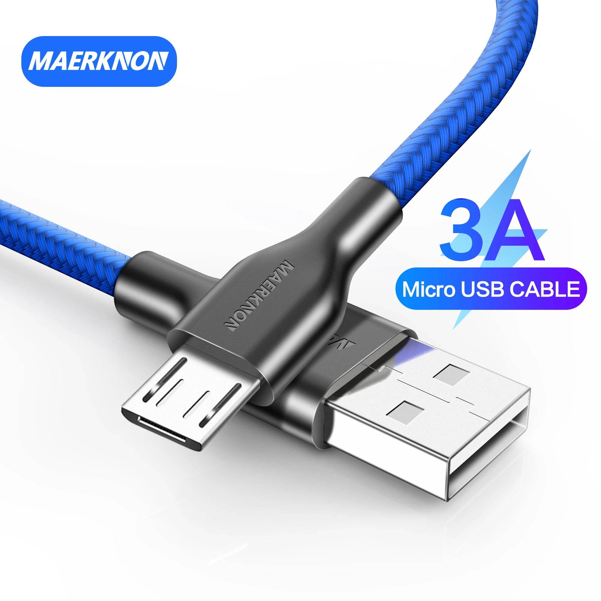 3A USB Micro usb Type C кабель для быстрой зарядки Huawei xiaomi Android универсальный мобильный