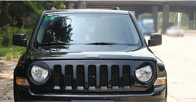Angry Bird Стиль передняя фара светильник Накладка для Jeep Патриот 2011