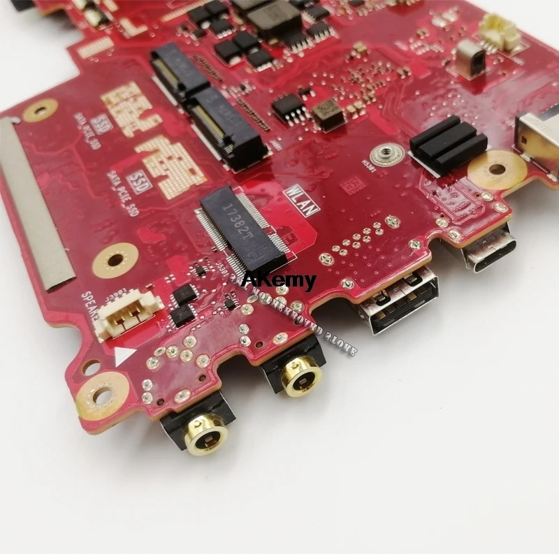 G703VI motherboard for ASUS ROG G703VI laptop G703 G703VI-XH74K CPU:I7-7820HK GPU:GTX1080 DDR4 69N12LM12B05 test