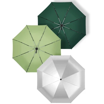 

Full Automatic Sunshade Double Sun Protection and Ultraviolet Protection Sun Umbrella Female Guarda Chuva Rain Gear DD80YS