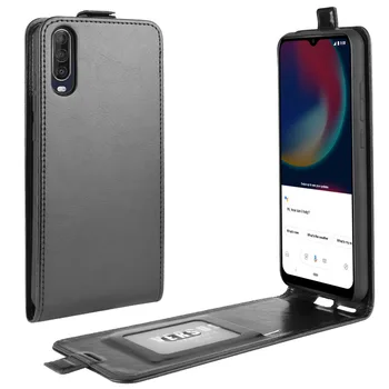 

10pcs/lot Flip PU Leather Wallet UP and Down Phone Case For Wiko View 4 Lite Back Cover