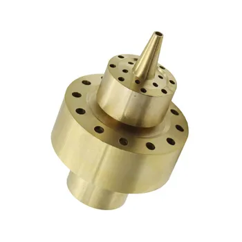 

1Pc 1.5" Brass Firework Water Column Fountain Nozzles Garden Landscape Pond Sprinkler Layer Flower Fountain Dropshipping