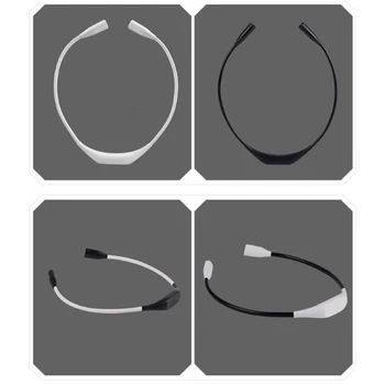 

4 LED Hanging Neck Book Light Bendable USB Rechargeable Eye Protection Reading Light Outdoor Night Running Neck Lamp