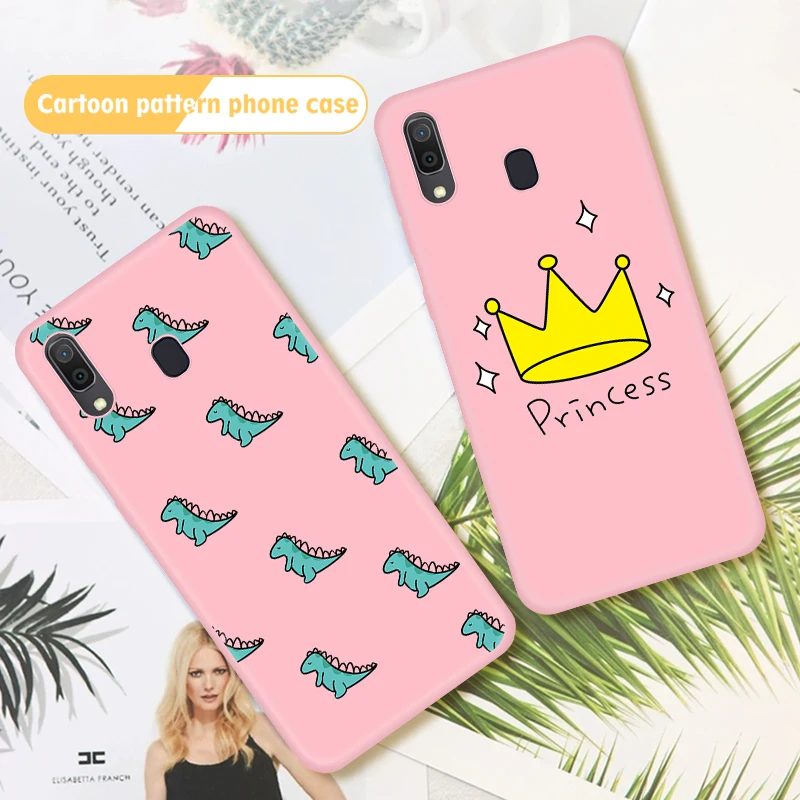 Candy Color Case For Samsung Galaxy A70 A50 A60 A20 A30 A40 M40 M20 M30 Phone Case SM A505FN A705F Cartoon Soft Silicone Shell