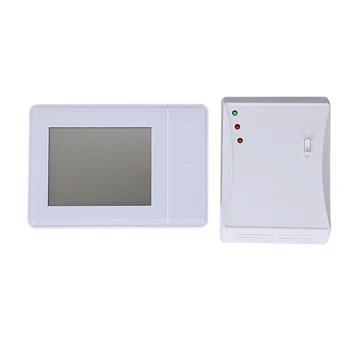 

Programmable Wireless Thermostat Digital Lcd Display App Control Temperature Tester Meter Measurement Tools Hy01Rf-16A