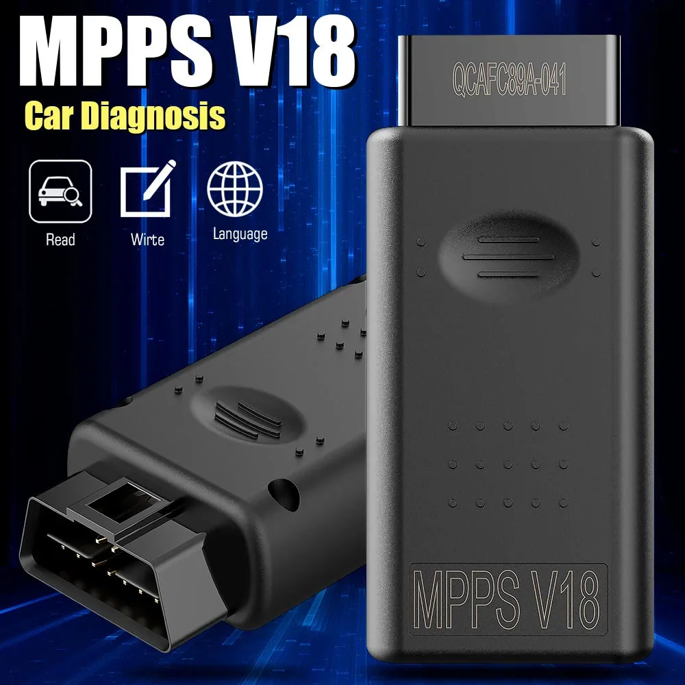 Newly MPPS V21 Ecu Chip Tuning Scanner TRICORE + MULTIBOOT Cable MPPS V18.12.3.8 V16 V13 Flasher Auto Diagnostic Tool For Edc17