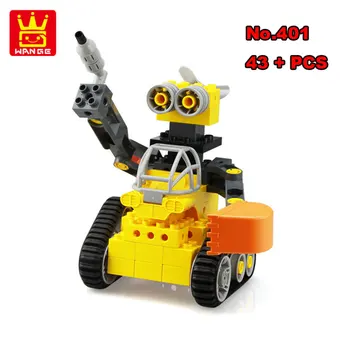 

Wange Building Blocks 401 Crawler Robot Large Particle Bricks Science Technology Set 3-6 Year Old Children Early Educational toy