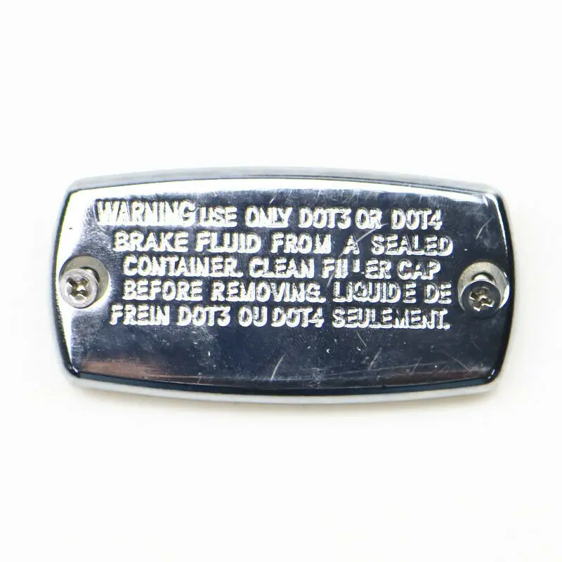 Motorcycle Brake Master Cylinder Cover Cap For Honda Shadow 750 600 Vt