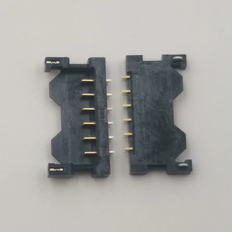 10Pcs Battery Flex Clip Holder Contact FPC Connector For Samsung Galaxy Tab S 8.4 T700 T701 T705 A 8.0 P350 P355 Board 6pin | Мобильные