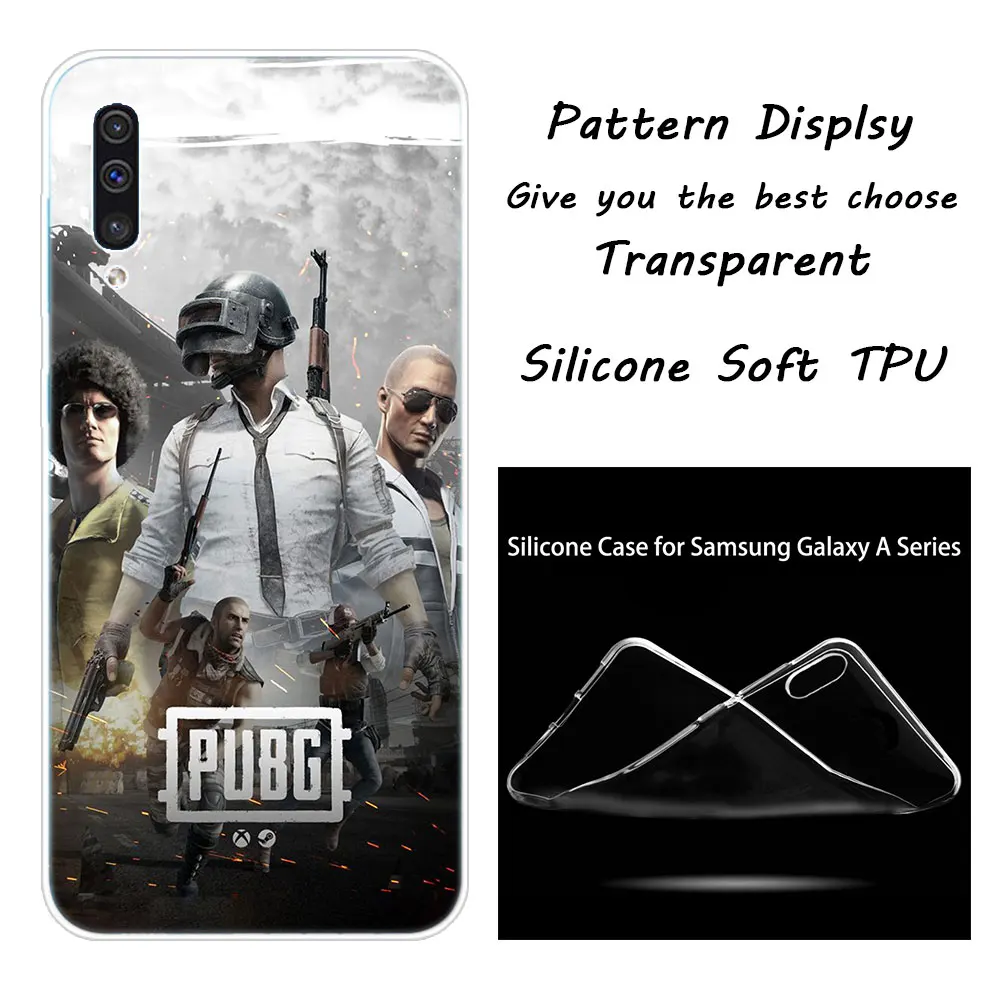 011 Горячие PUBG игры силиконовый чехол для samsung Galaxy A90 5G A80 A70 A60 A50 A40 A30 A20 A10 S A10E A20E M10 M30S M40 Модный чехол с принтом" - Цвет: 011