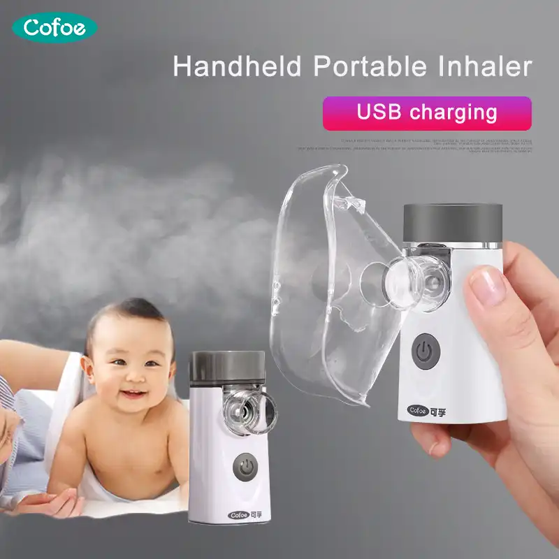Cofoe 医療ネブライザー静かな家庭用ポータブル Nebulizador 機械コンプレッサーアトマイザー吸入器大人と赤ちゃんのため健康 蒸し器 Aliexpress