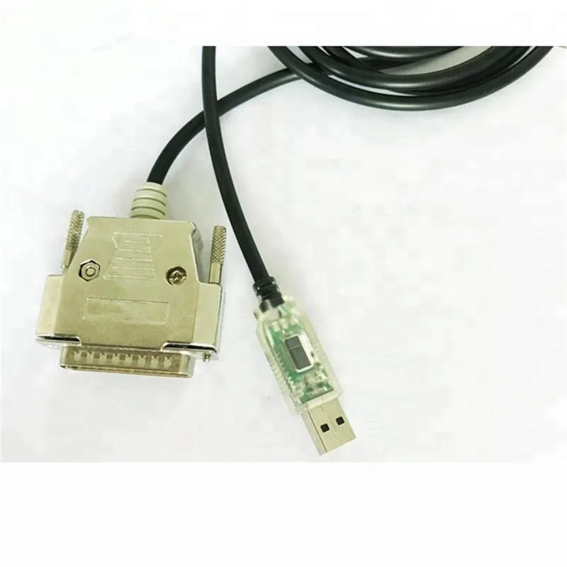 Cabo de Programação dos Controles do Cnc Usb ao Cabo do Adaptador de Série Masculino de 25 Usb ao Cabo de Porta Paralela de 25 Conector Pinos Rs232 Db25 - Image 3