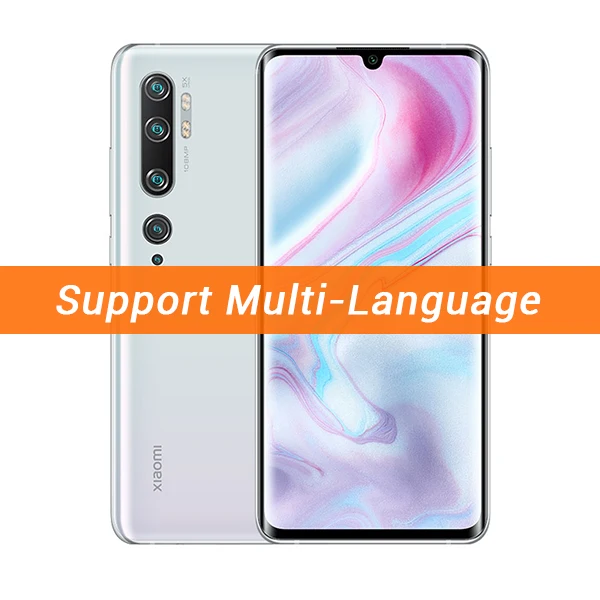Global rom Xiaomi Mi CC9 Pro, 8 ГБ ОЗУ, 256 Гб ПЗУ, мобильный телефон CC 9 Pro, 108 МП, камера Penta, Восьмиядерный процессор Snapdragon730G, 5260 мА/ч - Цвет: Global ROM White