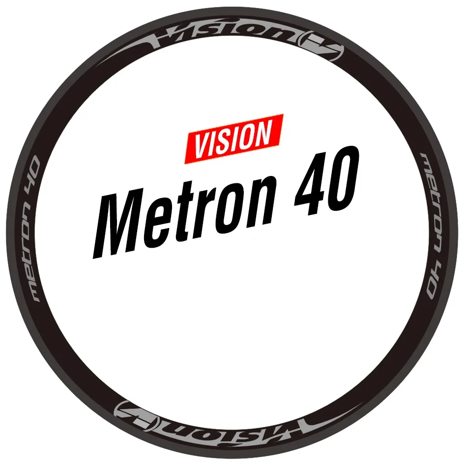 

Two Wheel Sticker set for METRON 40 Rim Brake for Road Bike Bicycle Cycling Decal, Waterproof