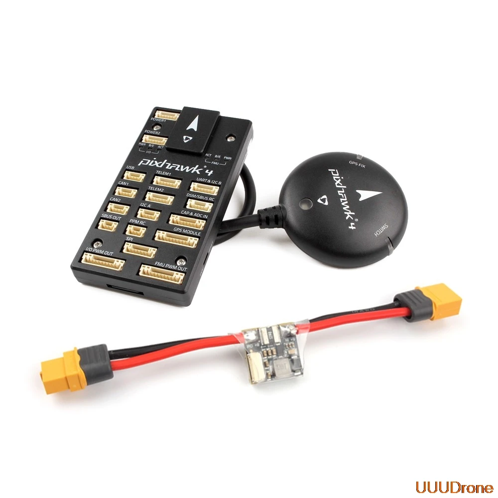 Новый автопилот Holybro Pixhawk 4 + Neo-M8N GPS PM02 Combo | Игрушки и хобби