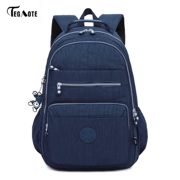 

Brand Laptop Backpack Women Travel Bags 2017 Multifunction Rucksack Waterproof Nylon School Backpacks For Teenagers