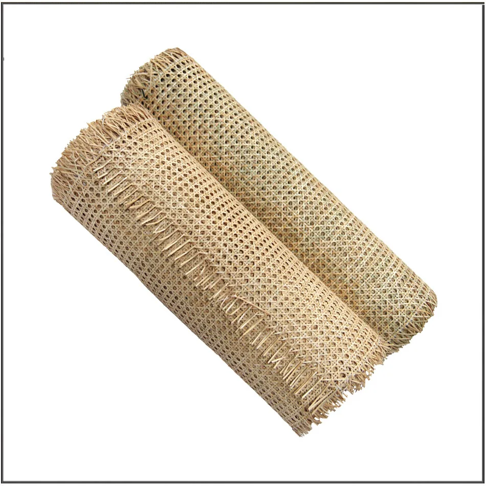 40 45 50 60CM 1metre Natural Rattan Octagonal Decoration Cane Webbing Real Indonesia Rattan Wall Decor Furniture Repair Material