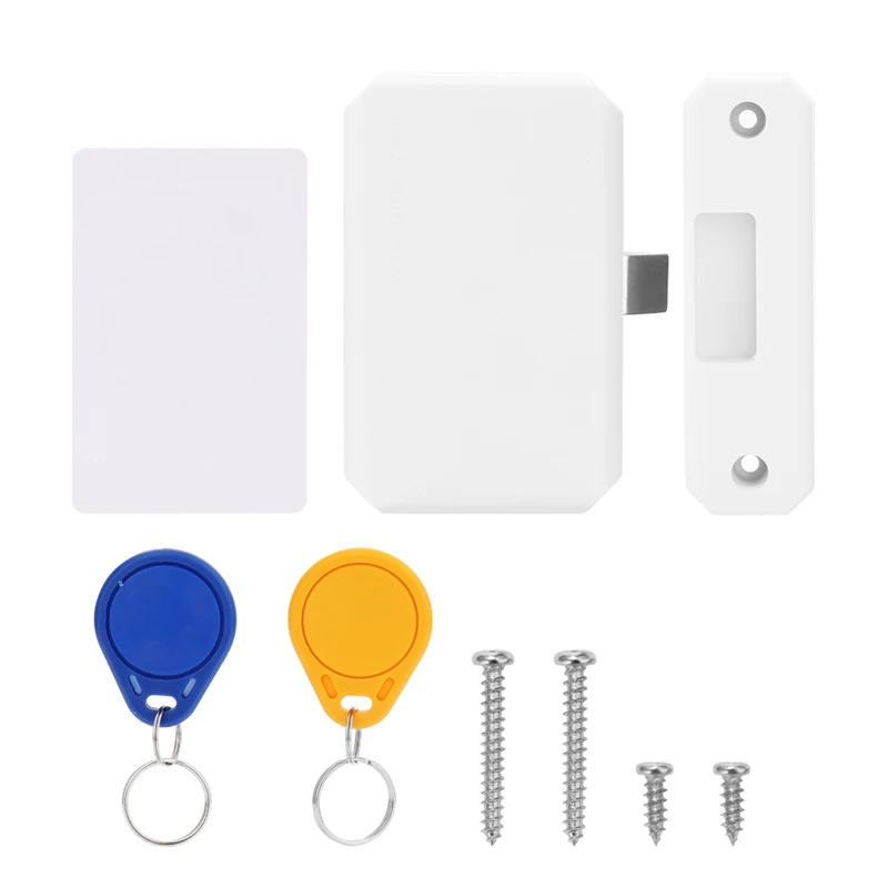 

Intelligent Lock Cabinet Drawer Door Lock Electronic Sensor Drawer Lock No Drilling Invisible Lock Closet File Smart Home