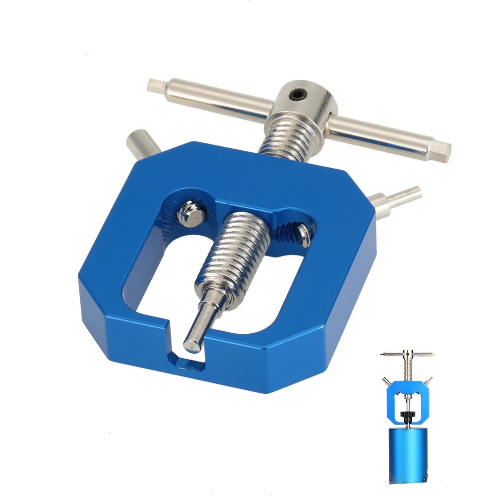 Blue Gear Bearing Puller Extractor Tool Durable Full Metal Motor Aluminum Alloy 56mm For 1/10 H