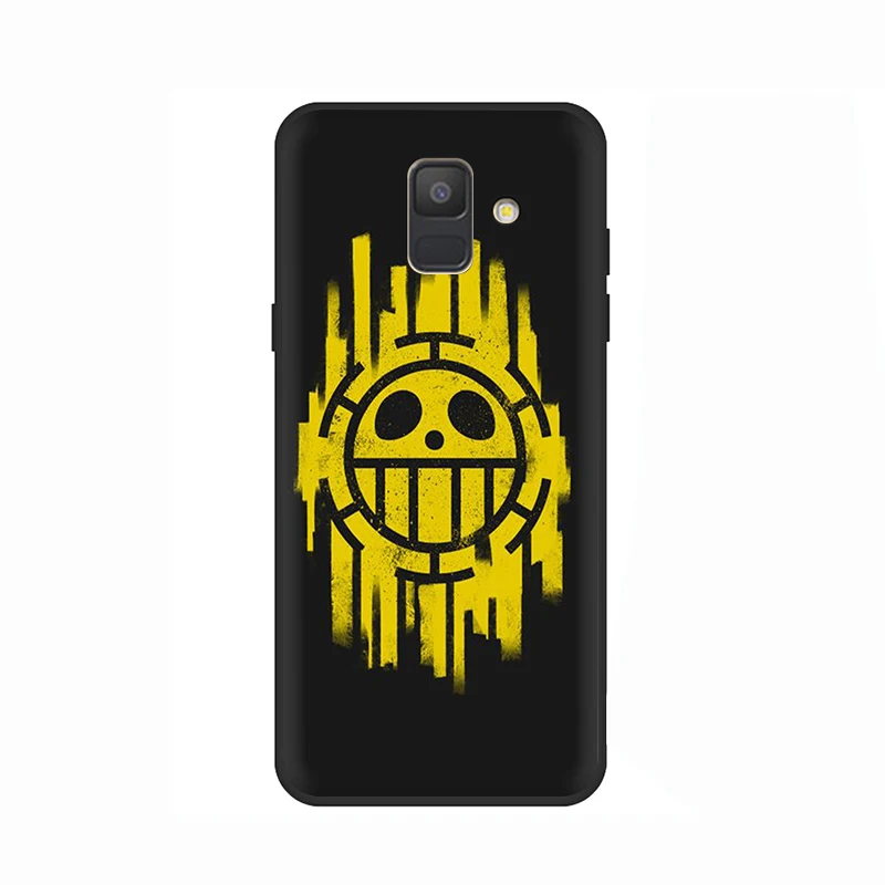 B2 EWAU one piece Trafalgar Law логотип силиконовый чехол для телефона samsung A3 A5 A6 plus A7 A8 A9 A10s 20s 30s 40s 50s 60 70 J6 - Цвет: B2