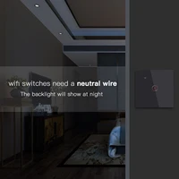 BSEED 3Packs Wifi Touch Switch 1Gang 1/2/3 Way Smart Wall Light Switch Wireless Alexa Switch Google Home APP Switch 3 Positions - Image 5