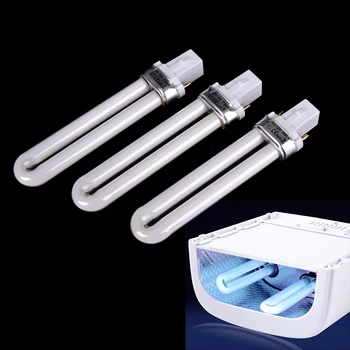 

12W UV Nail Art Lamp Tube Light Bulbs Gel Dryer Replacement Curing Make Up