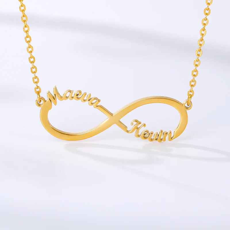 Индивидуальное ожерелье из нержавеющей стали с дизайном в виде знака