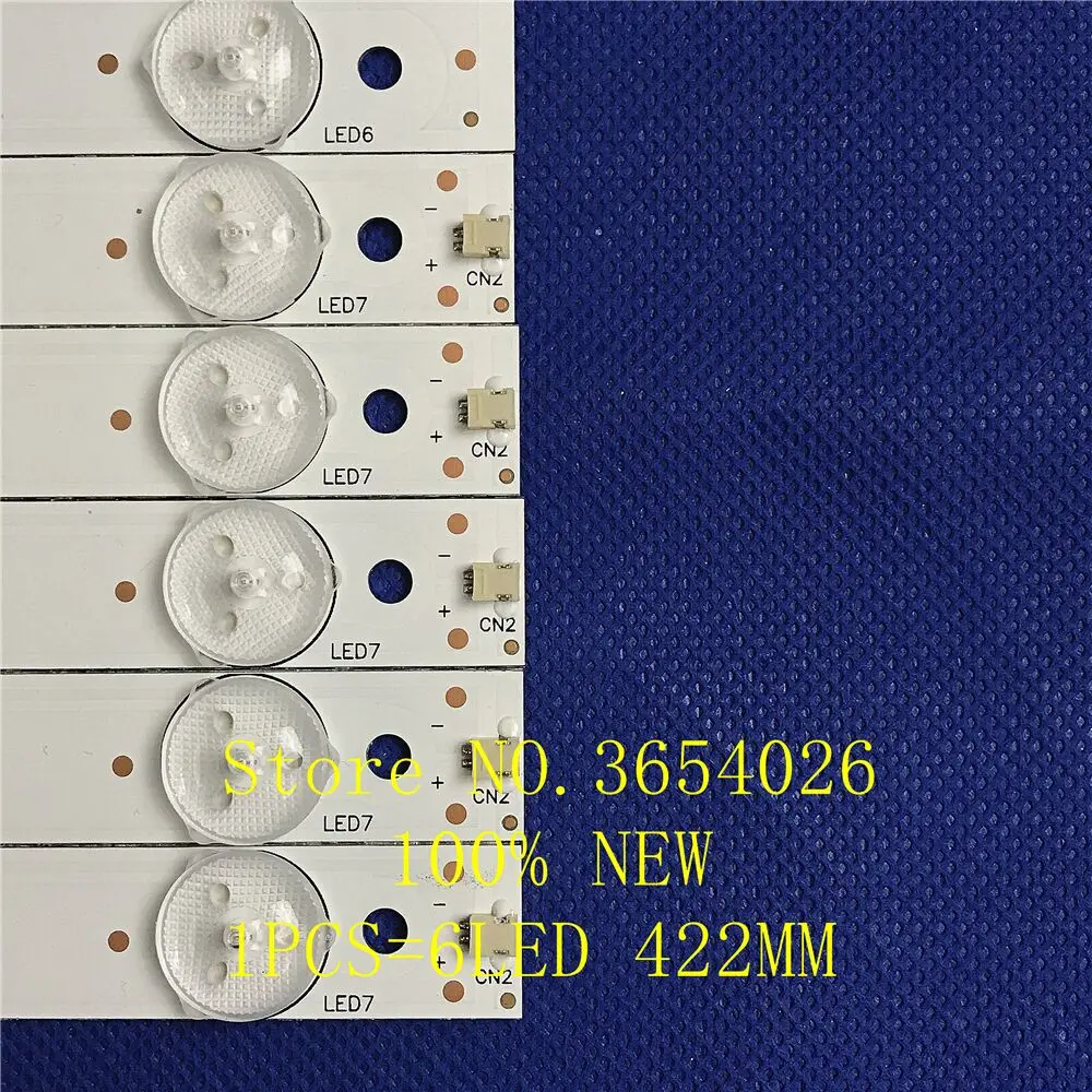 10 шт./компл. для dvb T C L LE42D31 42D59EDS светодиодный Подсветка 4708-K420WA-A2213V01 K420WB