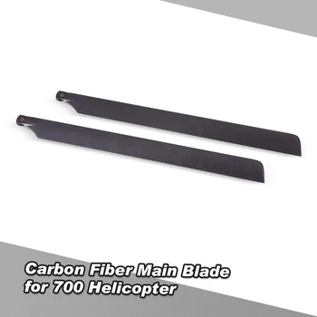 

High Quality New Carbon Fiber Main Blades Propeller for 700 Class RC Helicopter Airplane Propelles RC Part