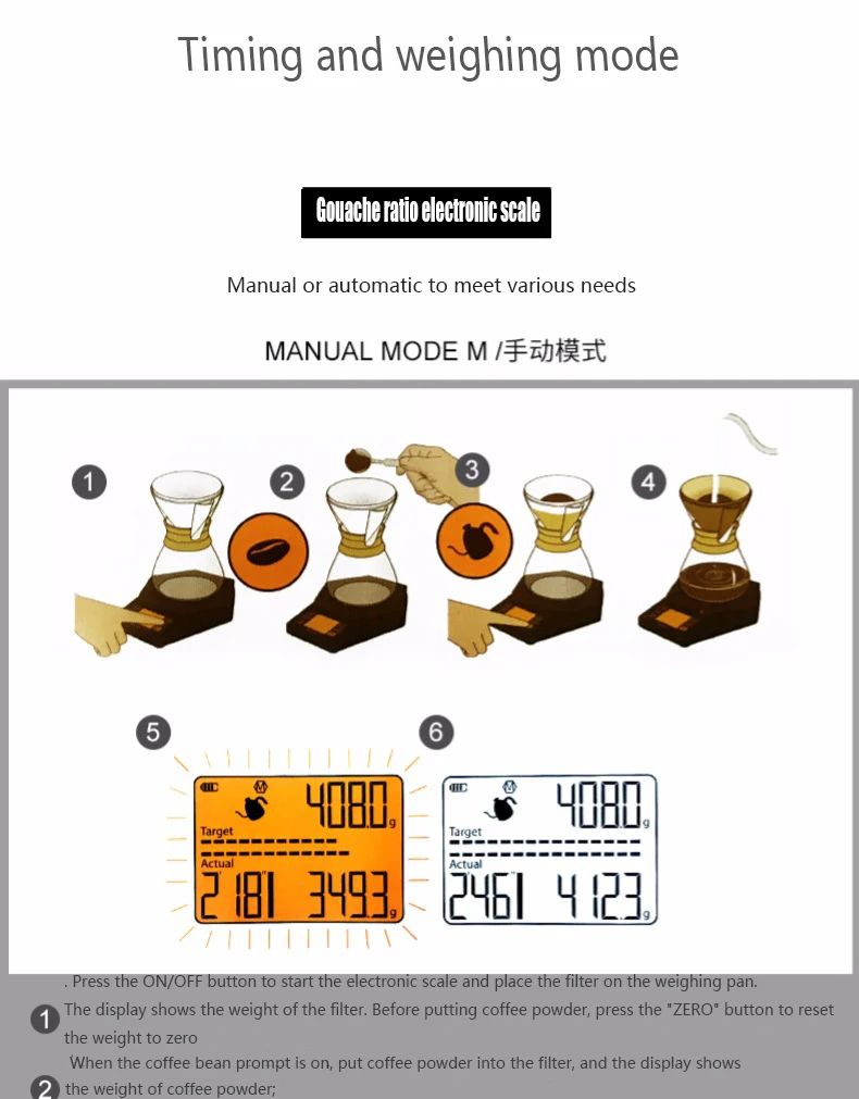 Balance De Cuisine Numérique Mhw-3bomber - Haute Précision 0,1g Jusqu'à 2000g - Idéale Café, Pâtisserie