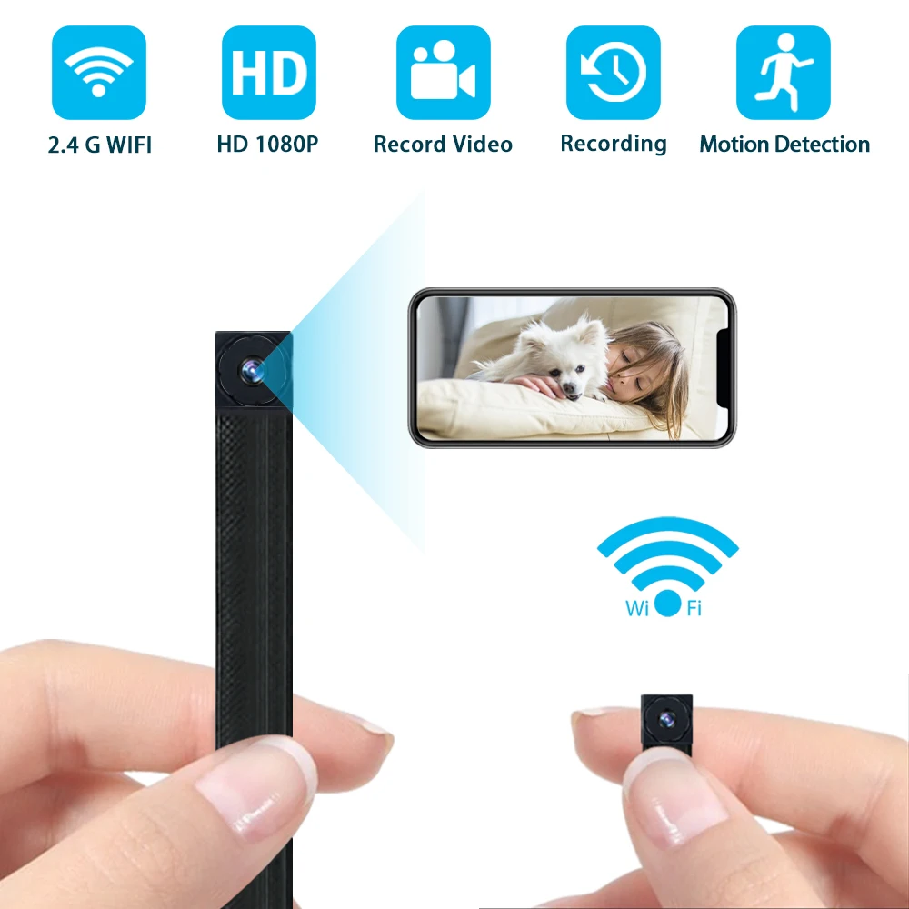 Yoothi Tuya Mini IP Camera WIFI Mini Camcorders 1080P Video Recorder Night Vision Secret Micro Camera WIFI Mini DVR Video Camera