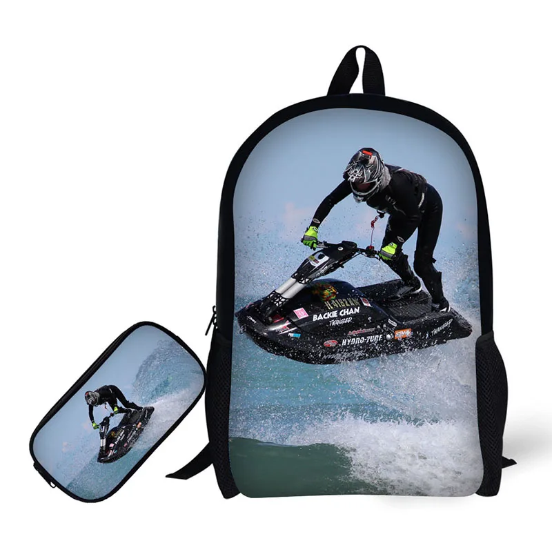 

Sport Motorbike Print Men Backpack Children School Bag for TMeenager Boy Bookbag Laptop Backpack Rugtas Mochila Escolar 17 Inch
