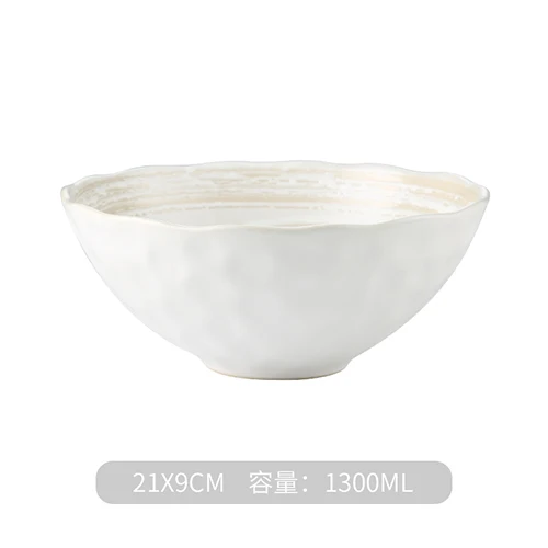 Скандинавское искусство керамическая нить лапша суп на пару рисовая чаша современный минималистичный домашний один салат десерт фруктовая чаша кухонная посуда - Цвет: A