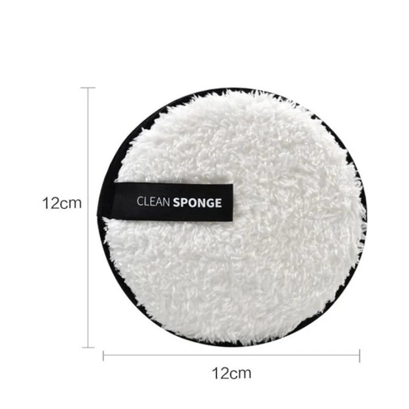 Eco-Friendly Reusable Makeup Remover Pads - Soft Cotton Microfiber Cleansing Sponges
