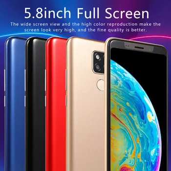 

M20 Pro 5.8'' Android Phone Dual-SIM Smart Mobile Phone Face Unlocked Phone 512MB+4G Smart Durable Phone