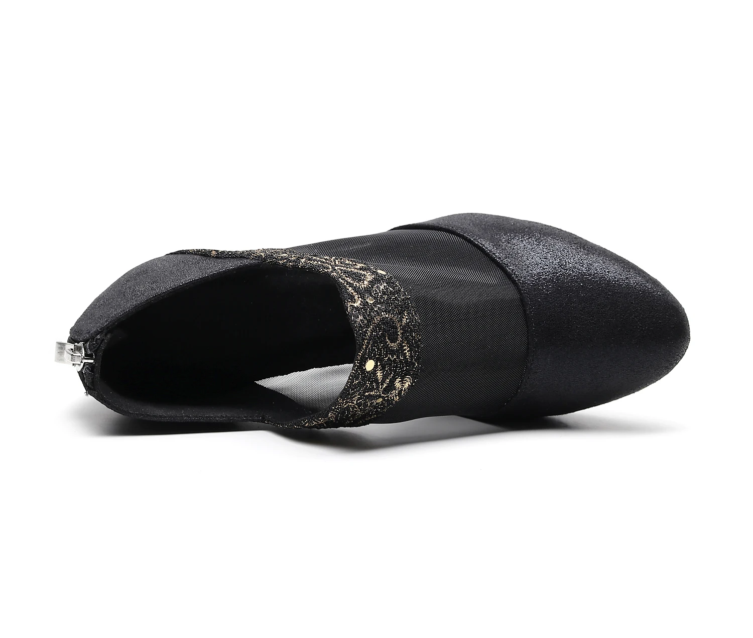 Женская обувь для латинских танцев; черные туфли для танго и джаза; женская обувь для сальсы с закрытым носком; обувь для танцев; обувь на мягкой подошве для девушек; LatinoEU33-43