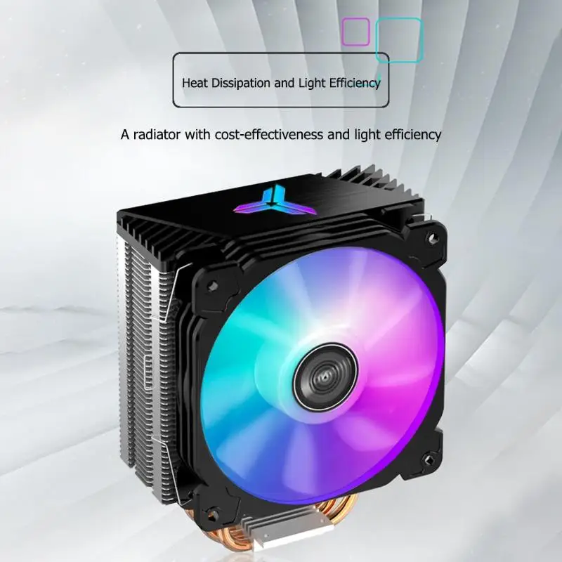 Jonsbo CR1000 башня радиатор RGB cpu кулер вентилятор 4 Heatpipe PWM 4Pin радиатор охлаждения