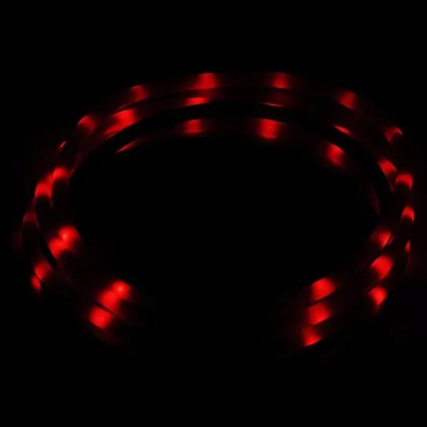 Mascotas Perros ошейники для собак Led Перезаряжаемый Usb регулируемый мигающий ночной ошейник для собак пластиковый однотонный воротник