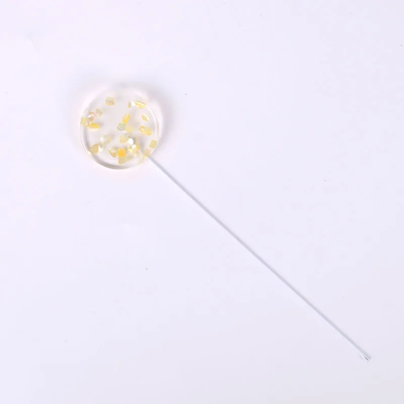 4pcs granule yell-ro Детские вечерние украшения для торта в виде снежинок и супергероев из мультфильма для мальчиков и девочек - Цвет: 4pcs granule yell-ro