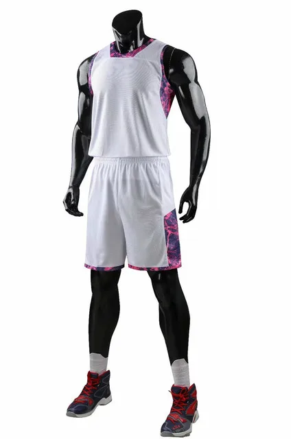 Baratos Chaleco de uniforme de baloncesto genuino traje de hombres y mujeres de entrenamiento de competición ropa deportiva impresión personalizada