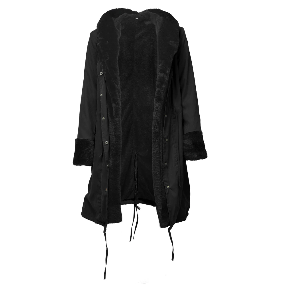 Black Распродажа, 4 цвета, размеры S-XXXL, зимняя повседневная однотонная одежда с длинным рукавом, тонкая Толстая хлопковая меховая верхняя одежда, толстовки, пальто для мужчин и женщин - Цвет: Black