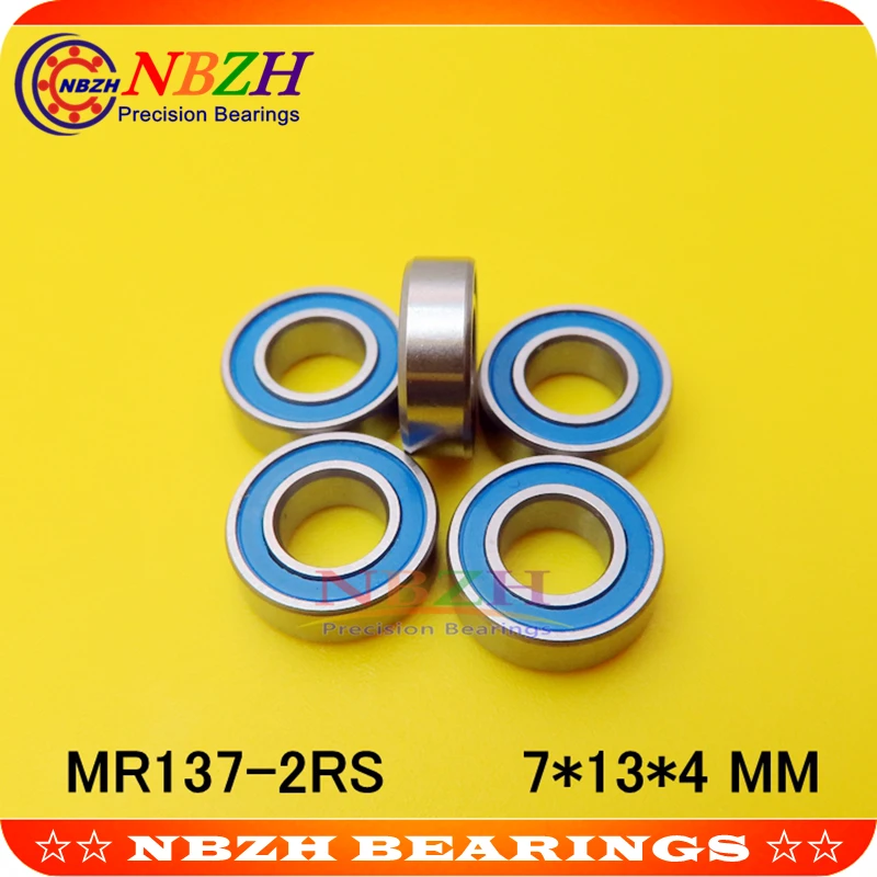 10 шт. MR137ZZ MR137-2RS SMR137ZZ SMR137-2RS ABEC-5 7X13X4 мм Глубокие шаровые подшипники MR137/L-1370 ZZ