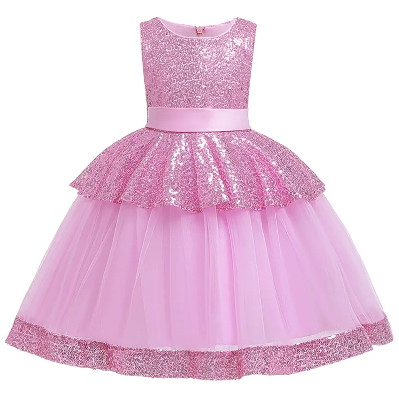 Детское платье с единорогом для девочек; бальное платье с вышитыми цветами; вечерние платья принцессы для маленьких девочек; костюмы; одежда для детей - Цвет: as picture