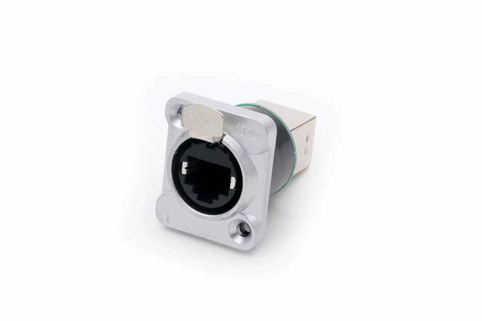 de ethernet rj45 8p8c, para painel fêmea,