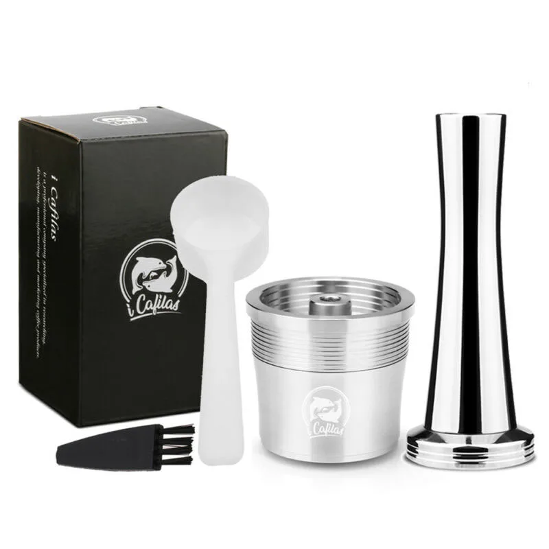  Stainless Steel Coffee Capsules Brush Tampers Spoon Kit For ILLY Machine Home Kitchen Coffeeware Co - 4000592507242