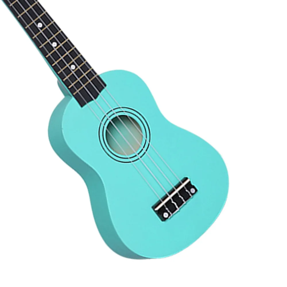 21 дюймов Сопрано Гавайская гитара ручной работы, выполненная из красного ель Сапеле четыре строки пластиковые