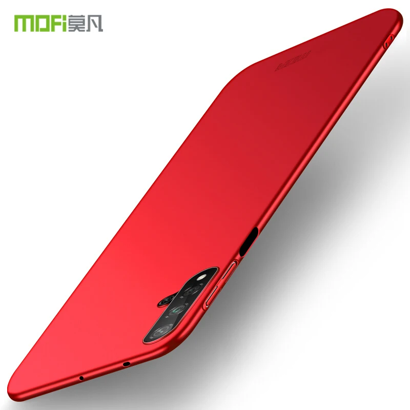 MOFi для huawei Nova 5T чехол для ПК Жесткий Роскошный защитный чехол для huawei Nova 5T Fundas Phone Shell - Color: Red